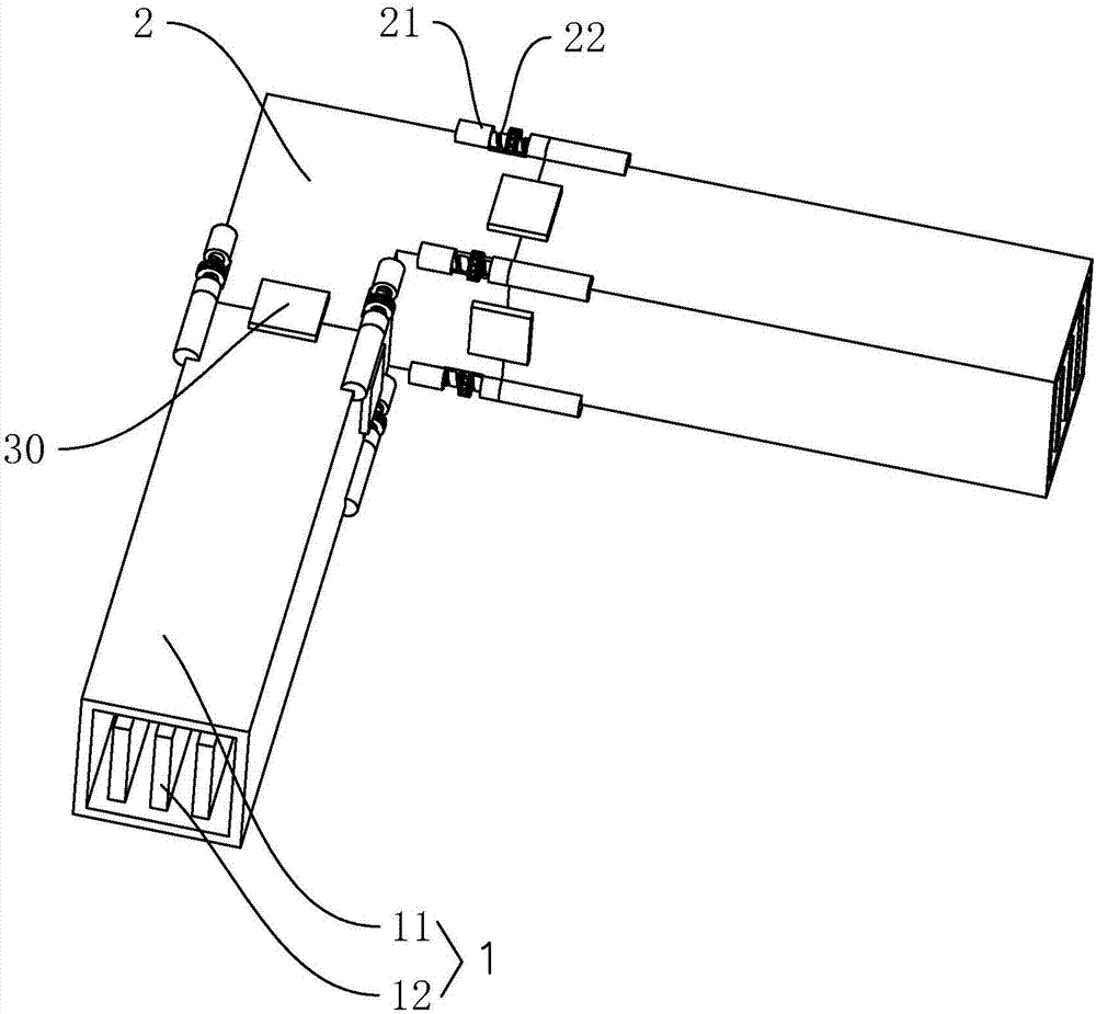 具备转角连接件的母线槽的制作方法