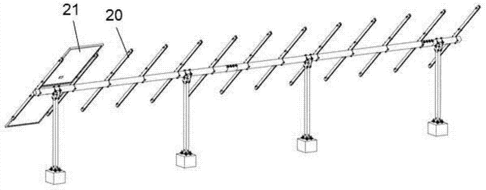 太阳能光伏固定可调支架的制作方法