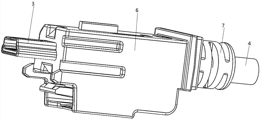 一种USB公端连接器的制作方法