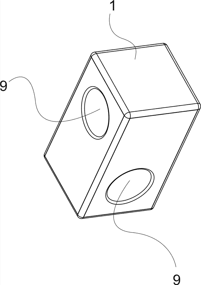 一种使用接插方式结合的磁性积木组合的制作方法