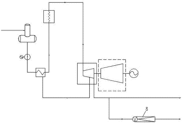基于喷射热泵的抽凝机组改背压机组系统的制作方法