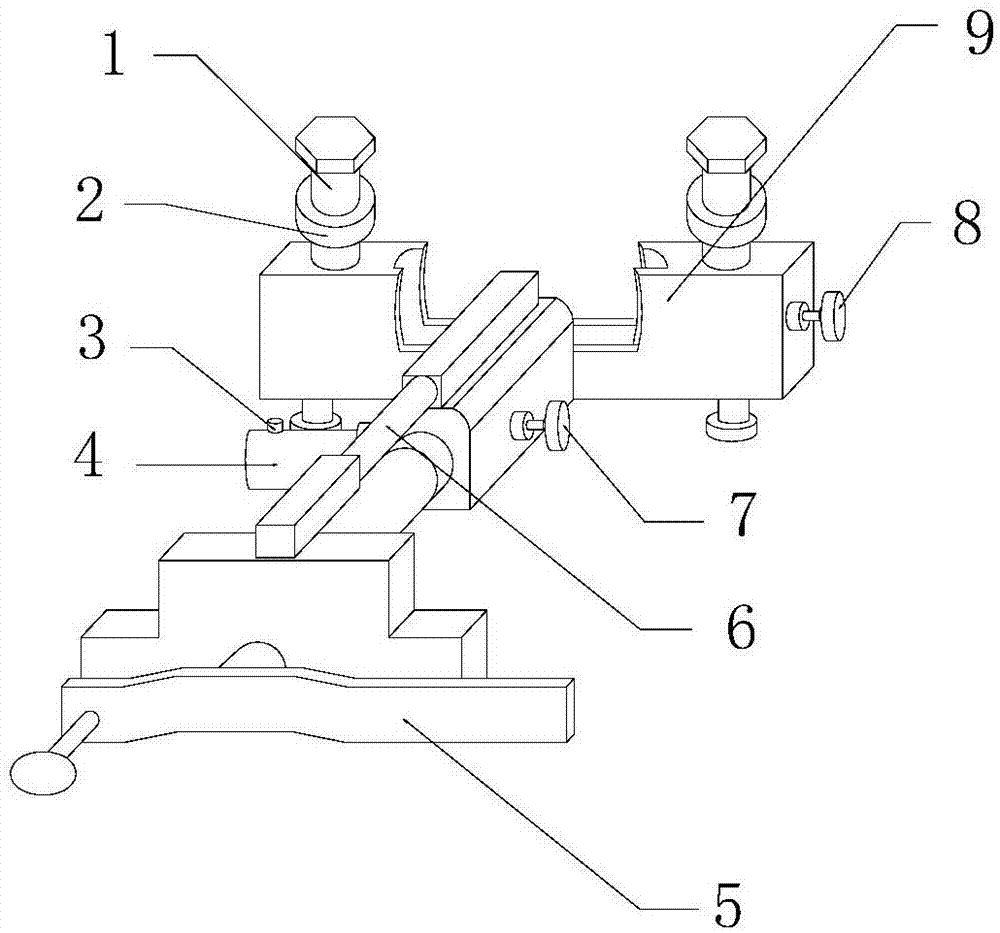 一种HS705C手动液压源的制作方法