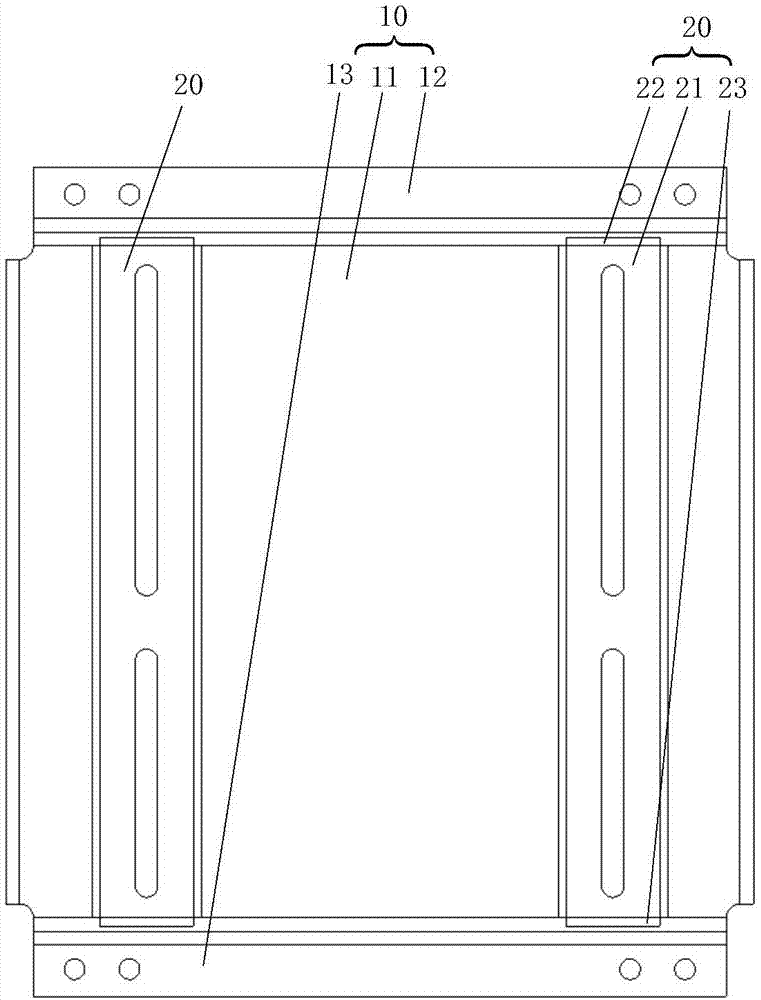 空气处理机组的电机安装板和空气处理机组的制作方法