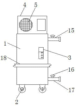 一种变频低环境温度空气源热泵热水器的制作方法