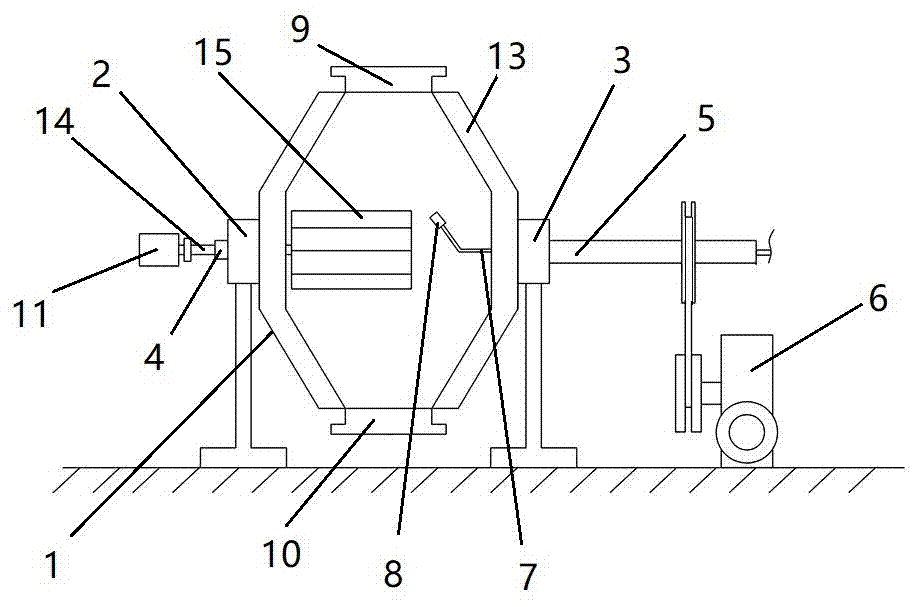 一种防结块双锥真空干燥机的制作方法