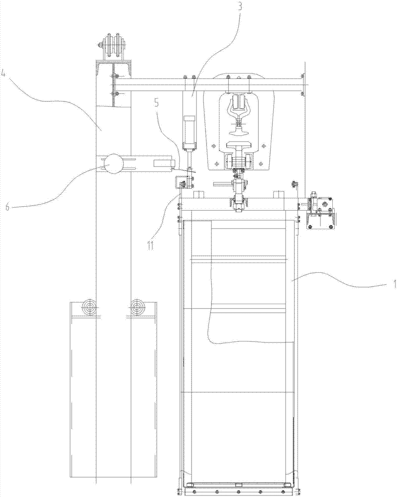 吊架门栓检测装置的制作方法
