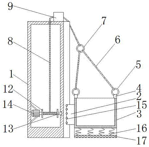 一种建筑工程用物料提升装置的制作方法