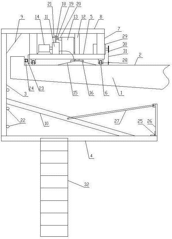 高架桥底面施工用吊架的制作方法