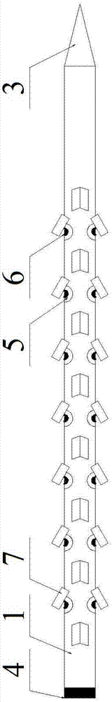 一种加固粉细砂的钢花管注浆结构的制作方法