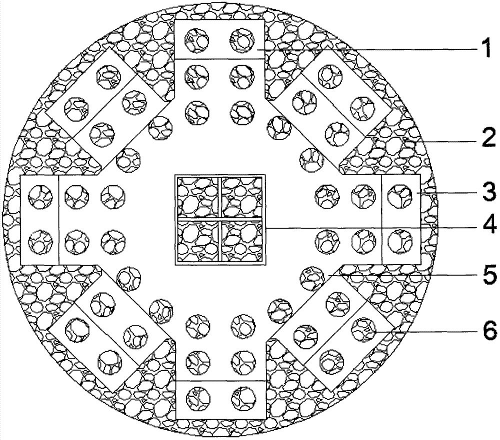 土木建筑工程基座构筑的制作方法