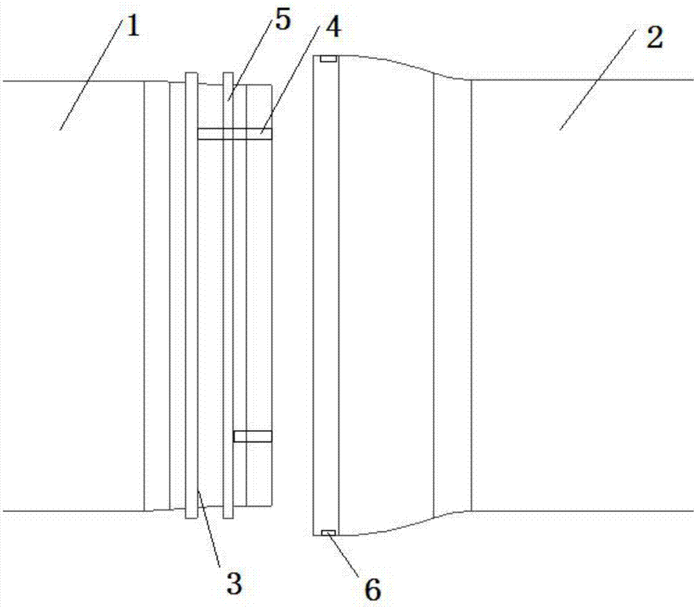 一种竹木结构管廊的连接装置的制作方法