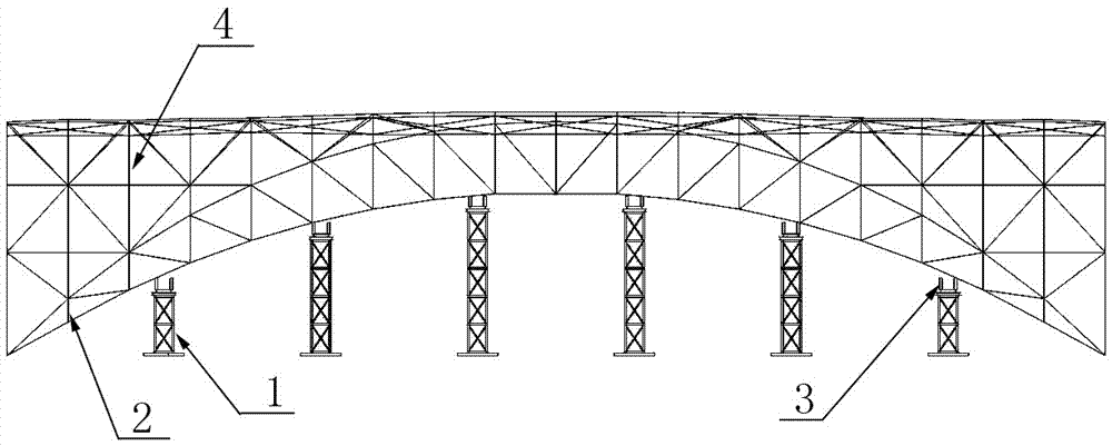 一种桁架拱门系统的制作方法