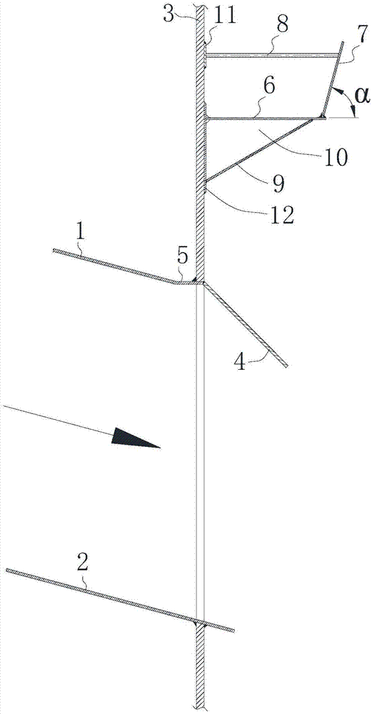 湿法脱硫塔入口装置的制作方法