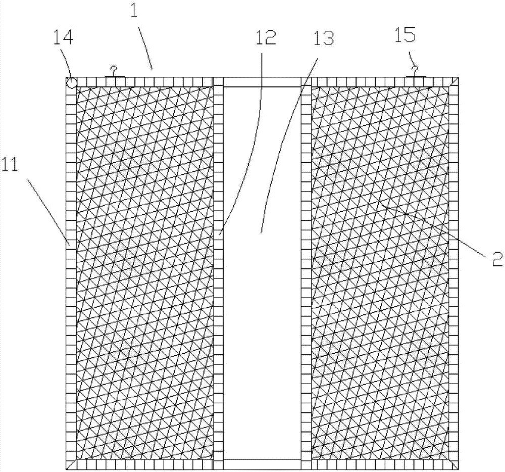 UV-纳米TiO2光催化丝网模块结构的制作方法