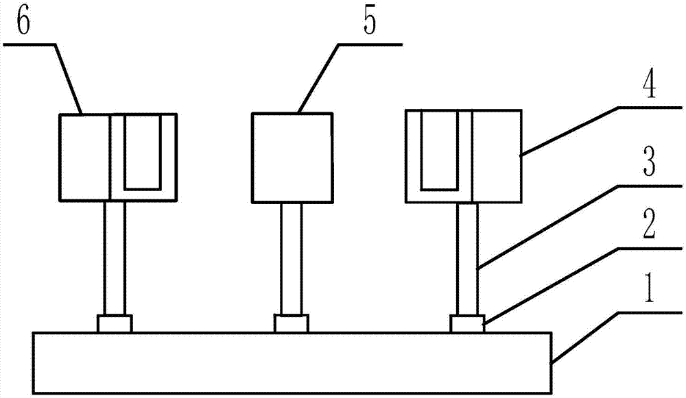 一种冲孔用保险杠固定夹具的制作方法