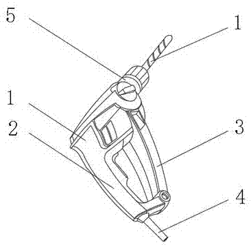 一种便于控制钻孔深度的建筑施工用手持电钻的制作方法