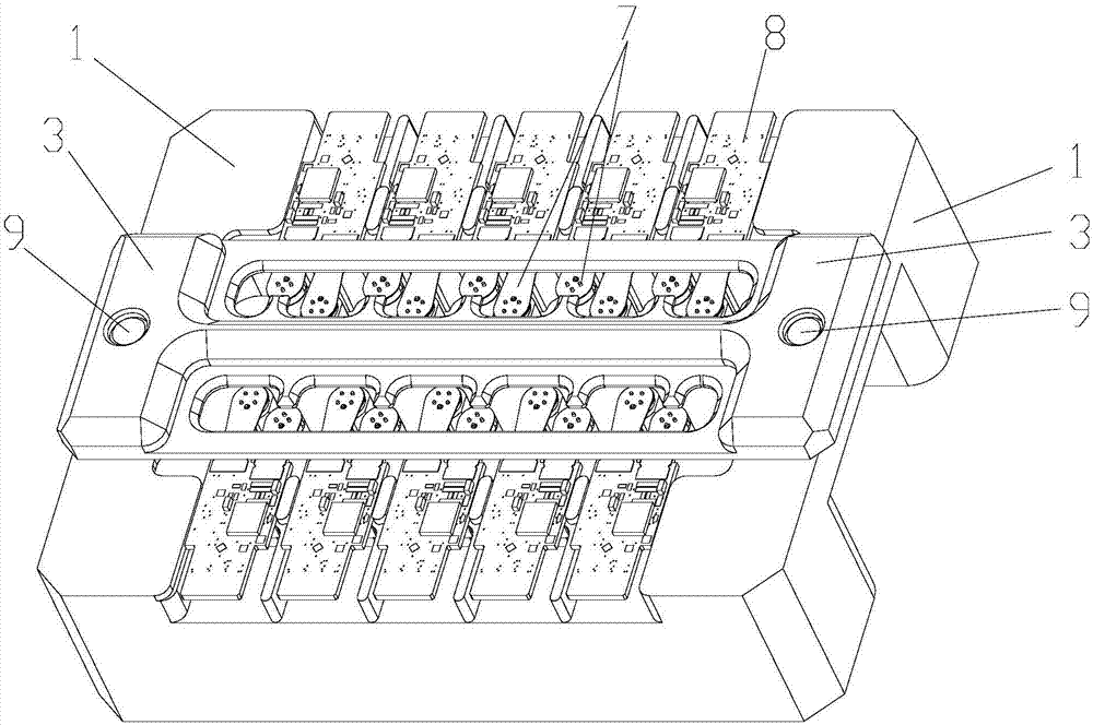 一种光学收发器焊接夹具的制作方法