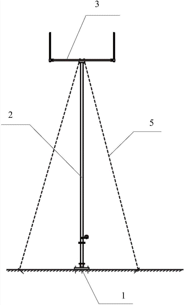 桅杆支架的制作方法