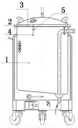一种明胶保温桶冷凝水导出装置的制作方法