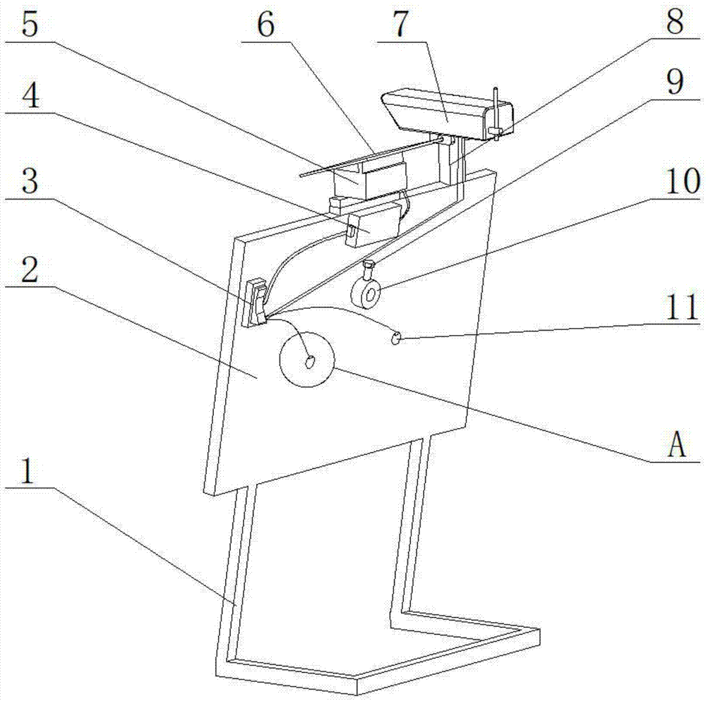 一种公路工程用监测指示牌的制作方法