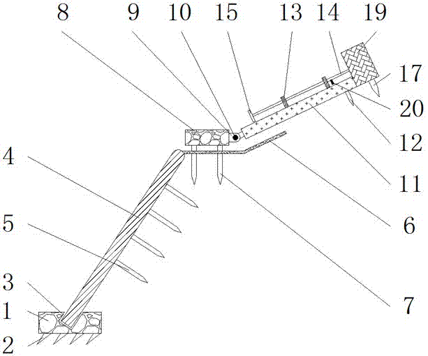 一种新型抗冲型护岸的制作方法