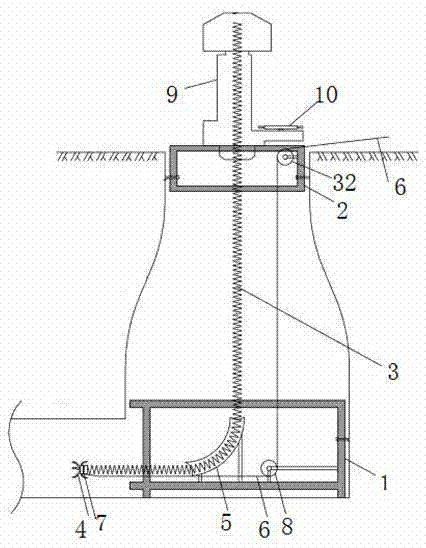 手动式市政管道疏通器的制作方法