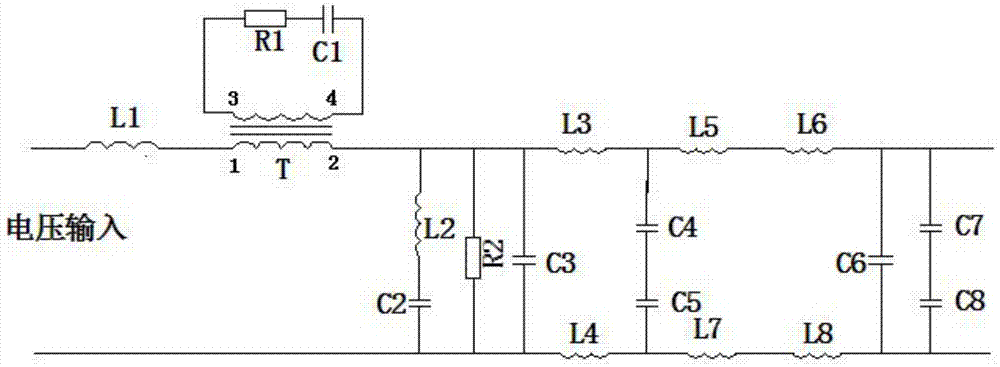一种电压互感器三次谐波抑制器的制作方法