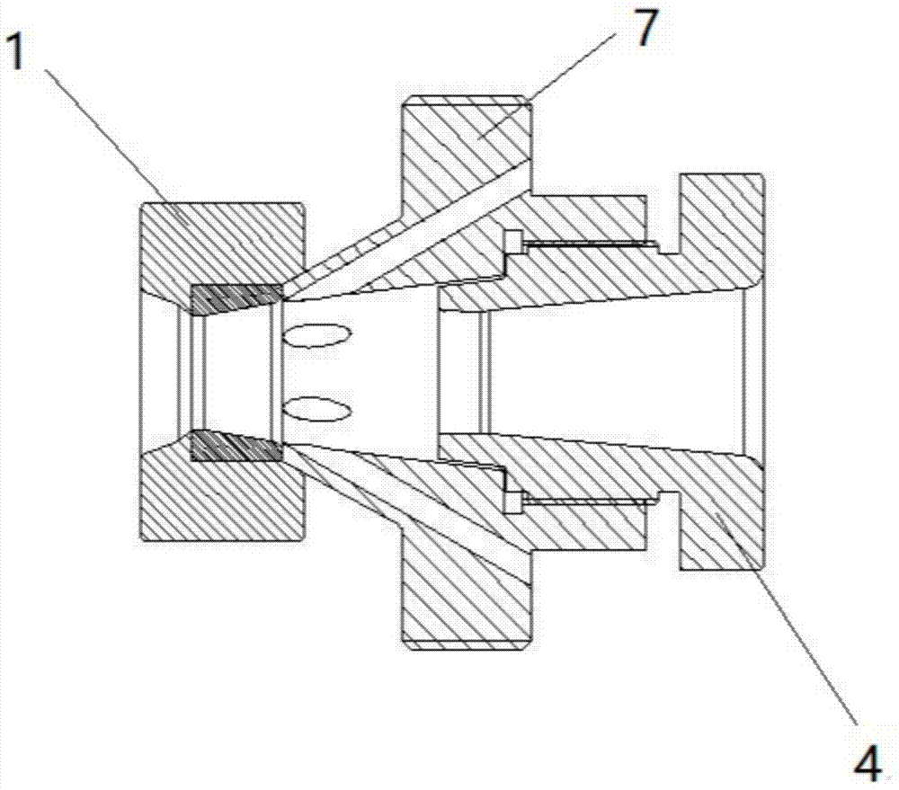 一种拉拔用具有压力锥导块的压力锥的制作方法