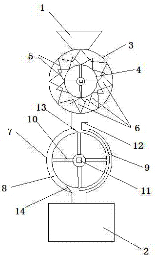 一种空心面成型机的制作方法