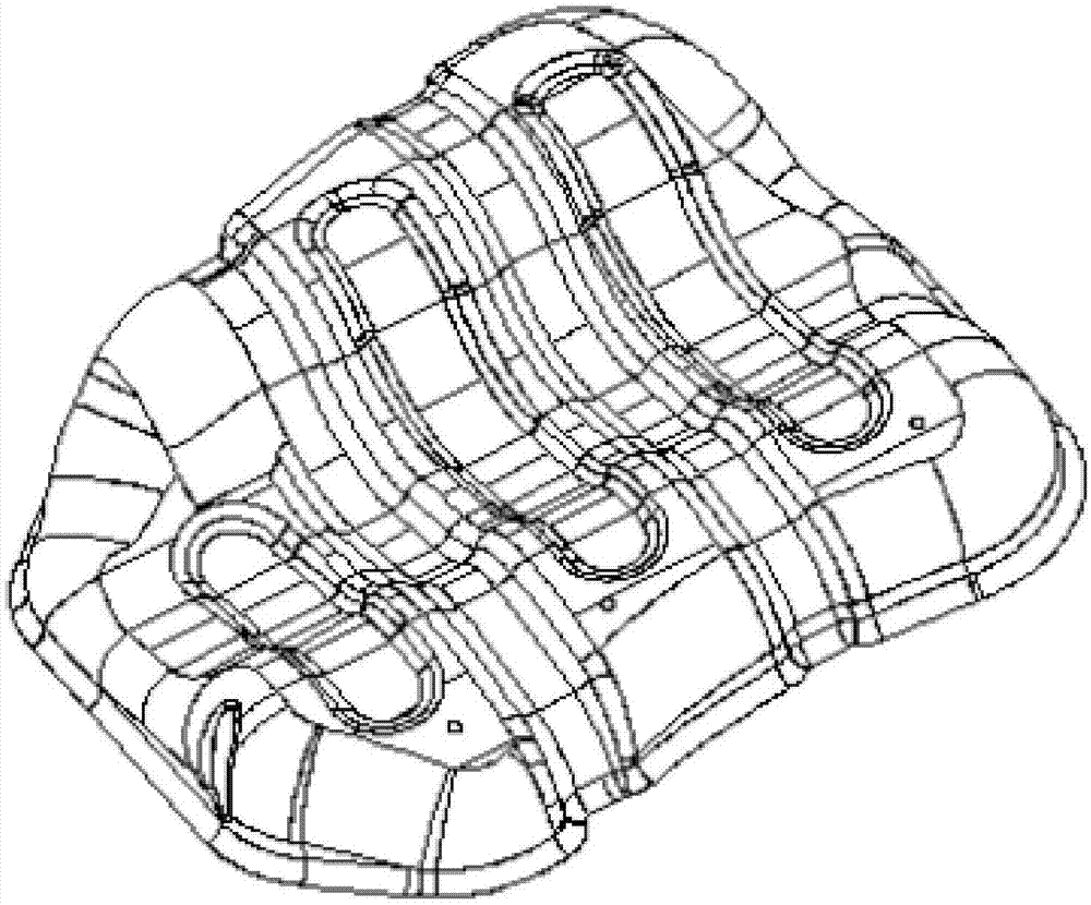 一种汽车消声器冷端异型双层壳体拉延工艺及拉延模具的制作方法