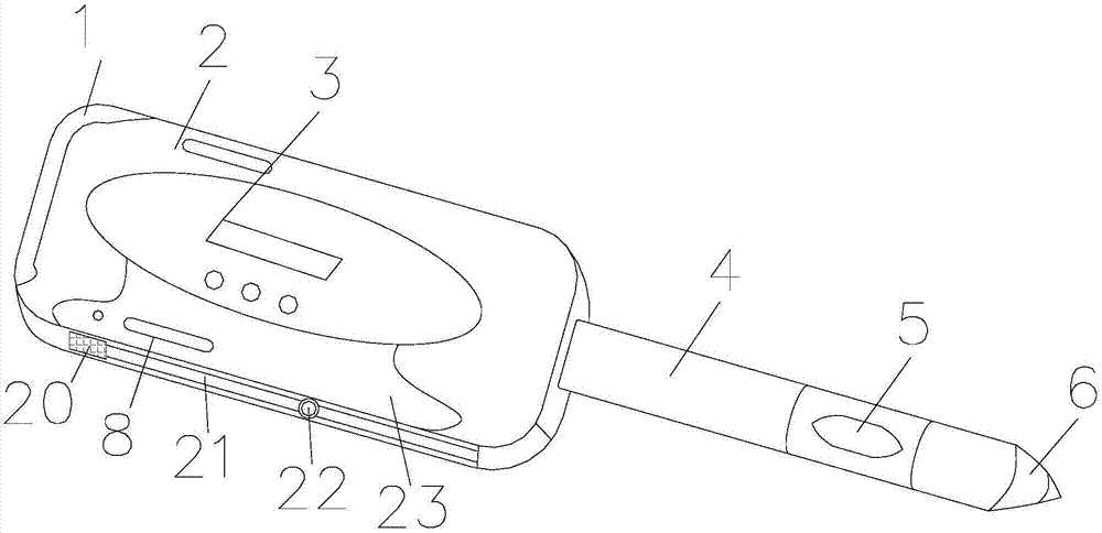 一种带墨量监控的数字笔的制作方法