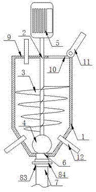 一种高分子材料粉碎混合机构的制作方法