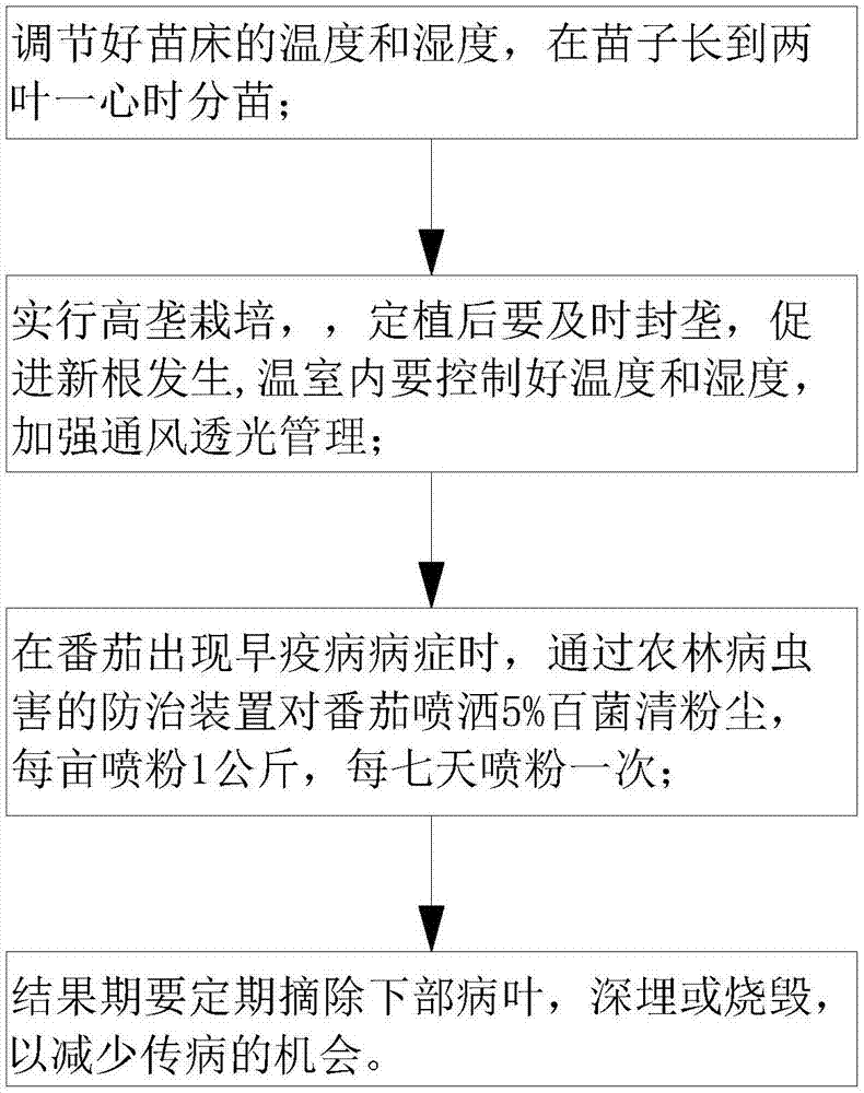 一种番茄早疫病的防治方法与流程