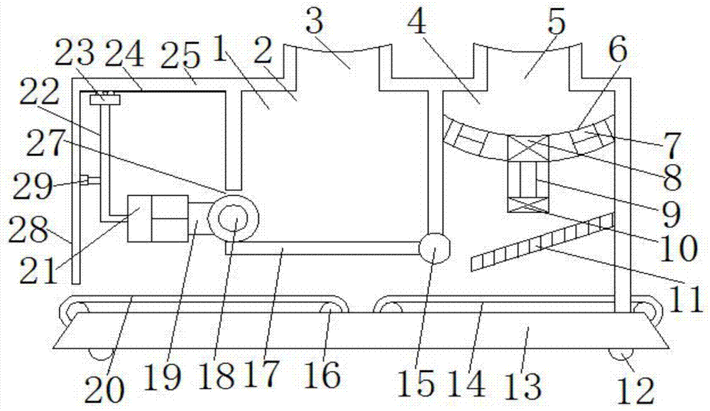 一种环保的土木工程建筑废料处理设备的制作方法