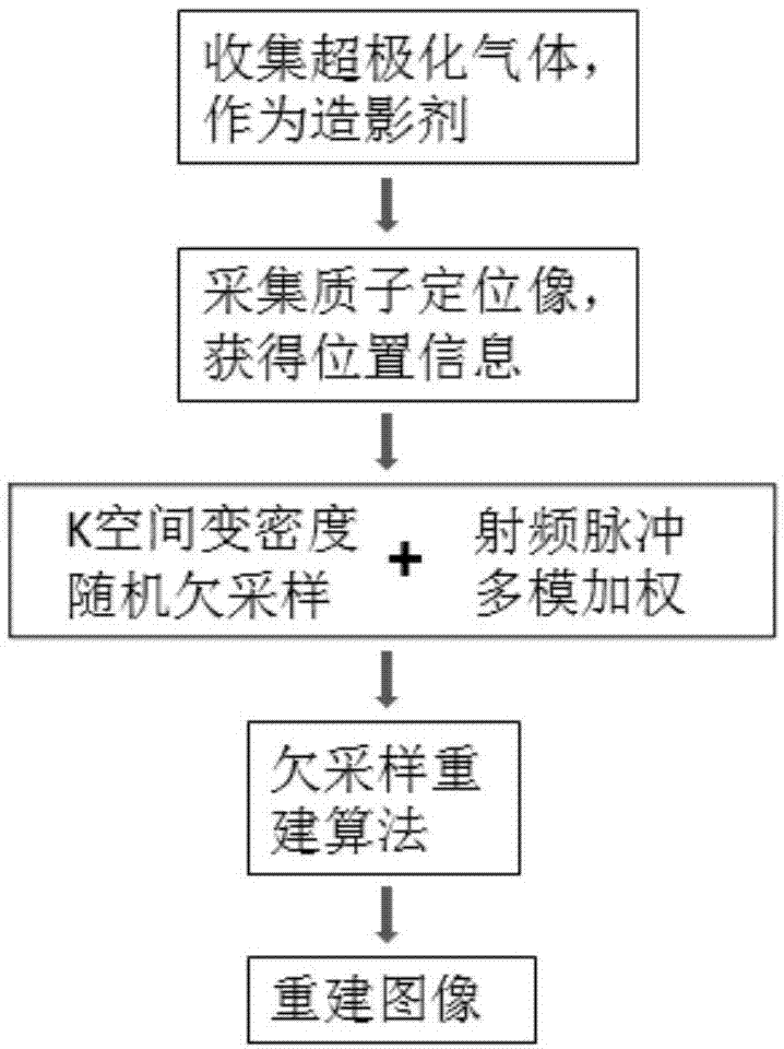 一种基于射频脉冲多模加权的高清快速磁共振成像方法与流程