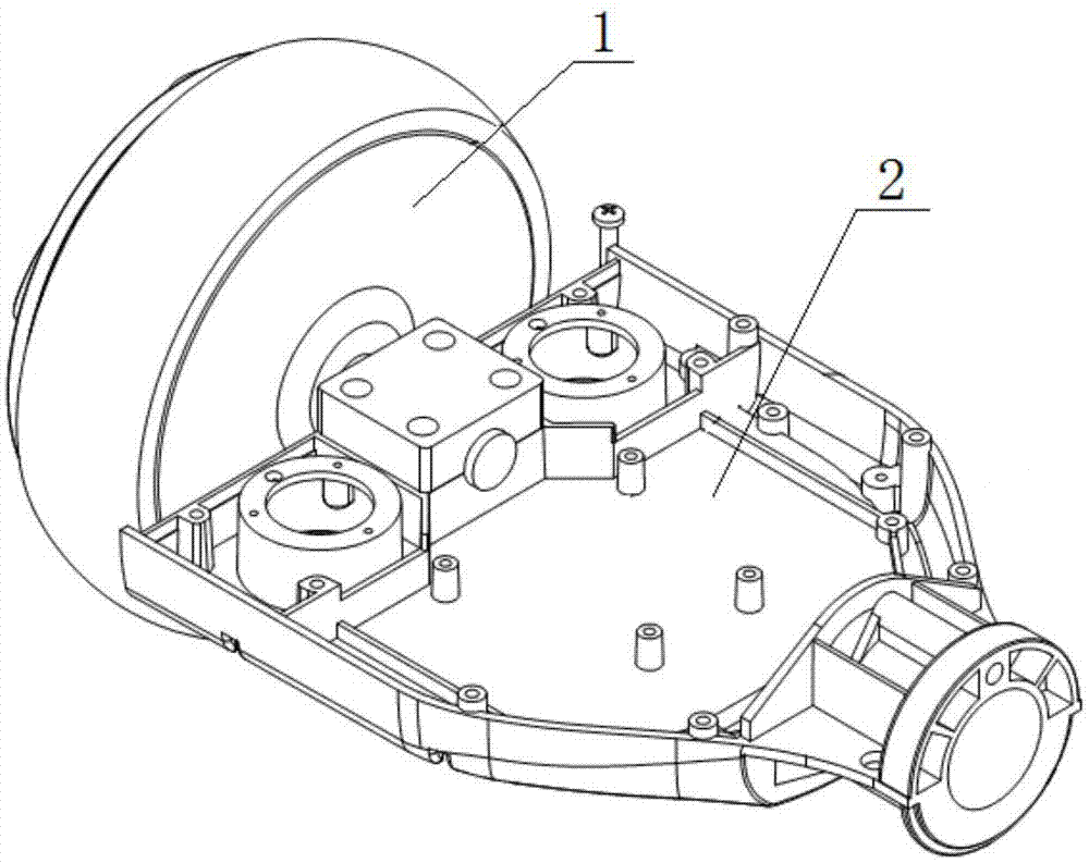 一种代步车的车轮连接结构和代步车的制作方法
