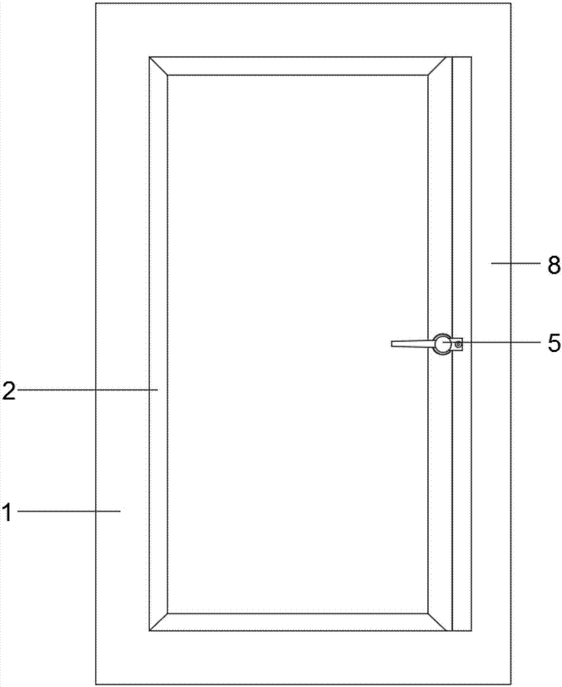 高层建筑的外开窗防坠落装置的制作方法