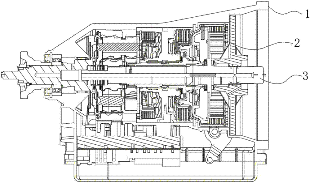 新能源汽车用高效节能3at变速箱的制作方法