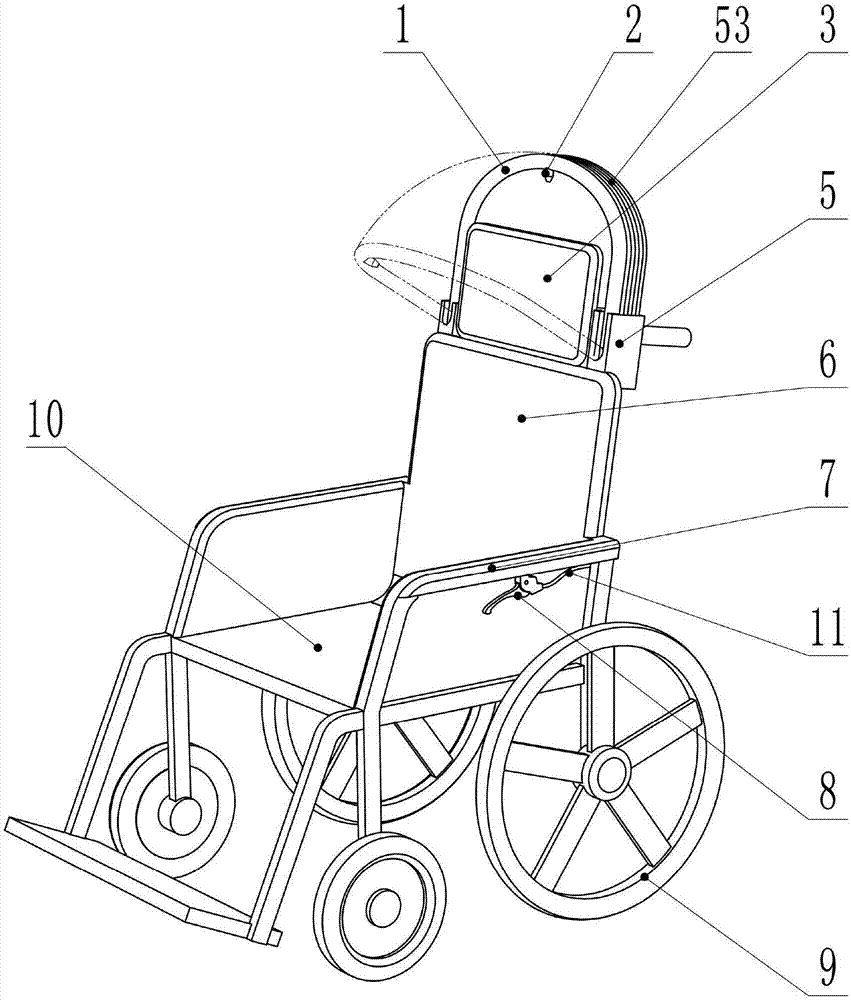 一种养老院专用轮椅的制作方法