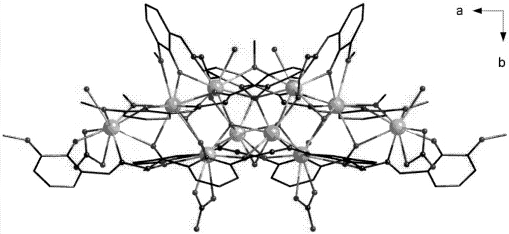 一种十核镝簇合物单分子磁体及其制备方法与流程