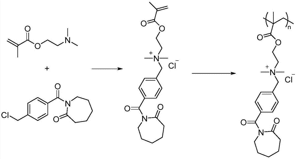 一种高分子阳离子型漂白活化剂的合成方法及应用与流程