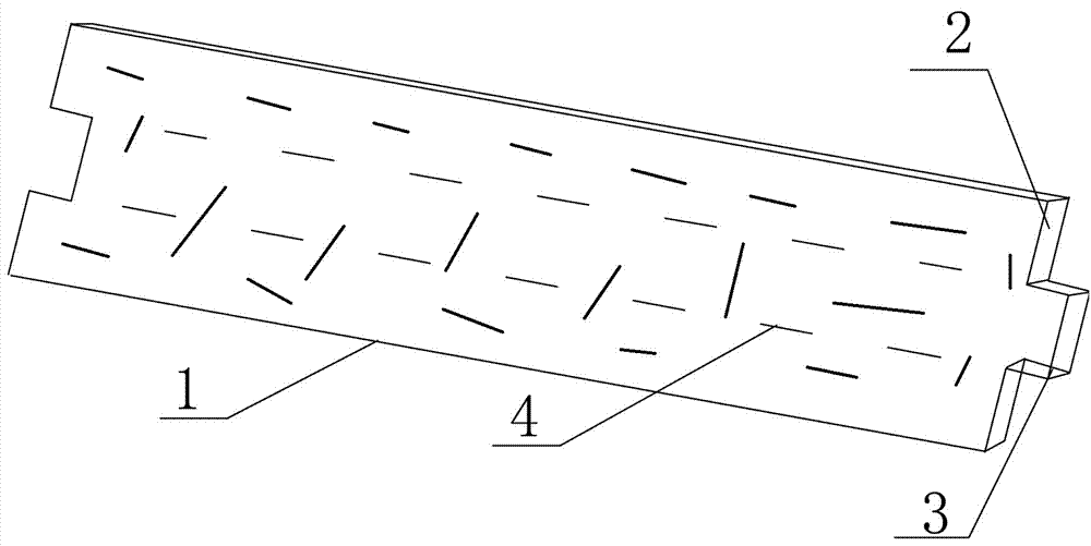 免拆卸高强度建筑模板的制作方法