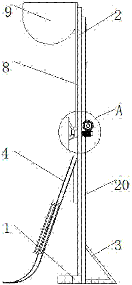 一种立体悬挂式单车停放架的制作方法