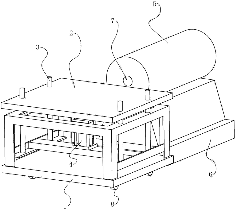 热电偶检定炉的上料装置的制作方法