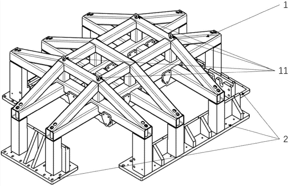 一种电池包振动疲劳试验夹具的制作方法