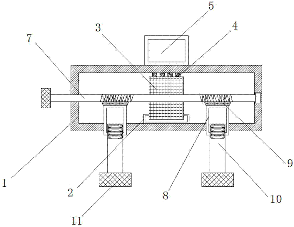 一种建筑结构实体多功能检测仪的制作方法