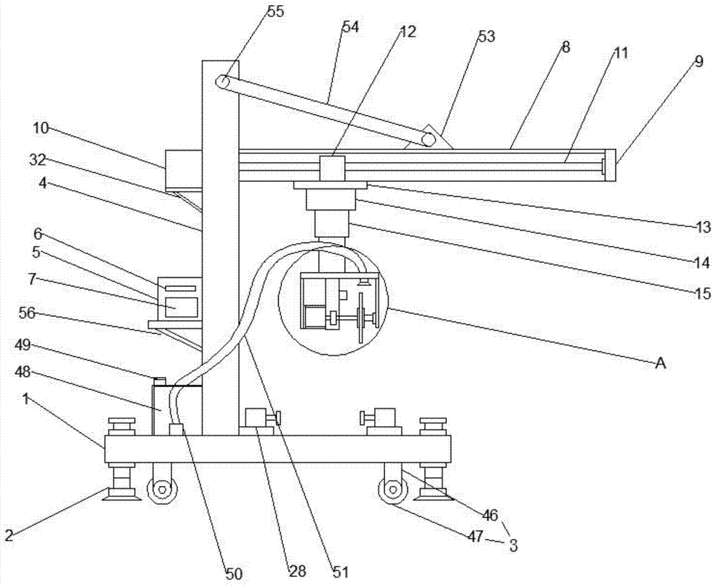 一种可调节的建筑建材截断装置的制作方法