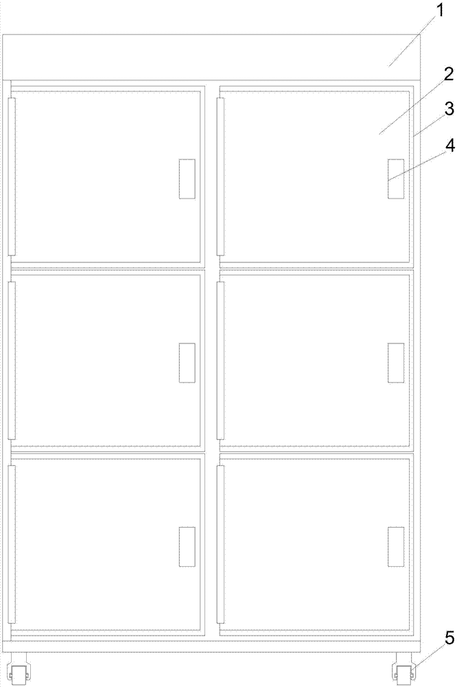 一种智能充换电柜的制作方法