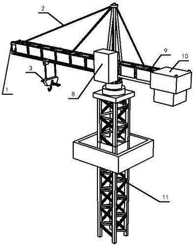 一种安全节能的塔吊的制作方法