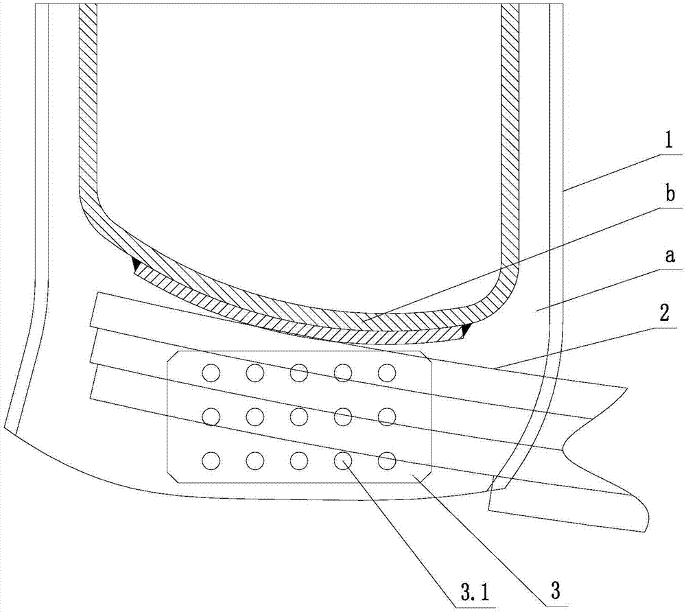 板簧悬挂的耐磨结构的制作方法
